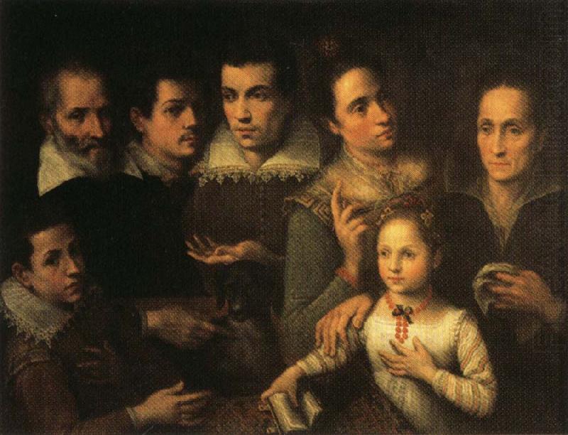 Lavinia Fontana Family Portrait china oil painting image